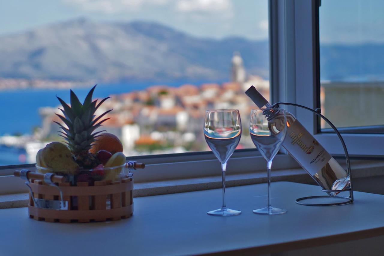 Oasis Blue Apartment Korcula Town Luaran gambar